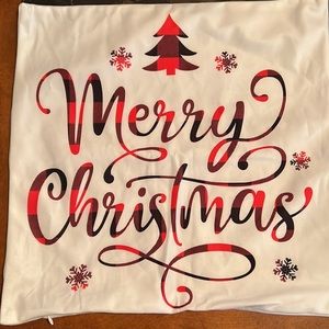 Christmas pillow cases.  One set of 2 pillowcases